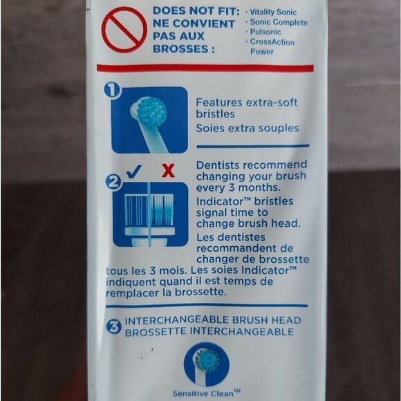 3 Oral-B Pro Health Sensitive Replacement Toothbrush Heads for Kids Olaf Frozen - Picture 3 of 3